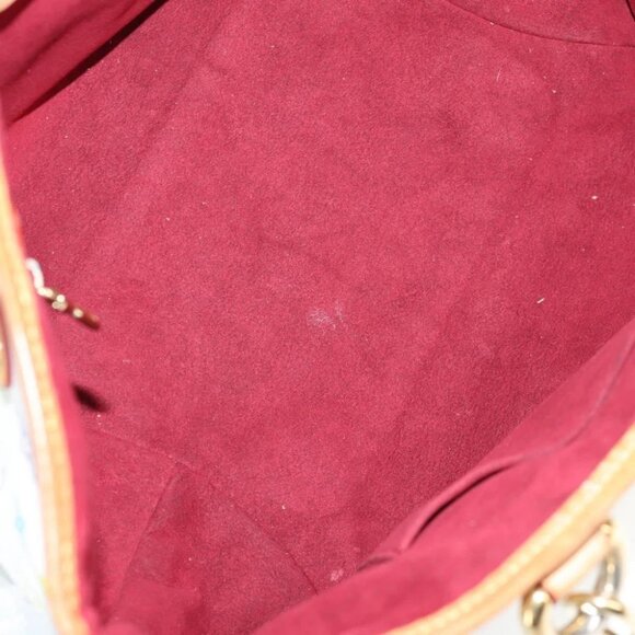 LOUIS VUITTON Monogram Multicolor Annie GM Tote Bag White - Picture 14 of 16